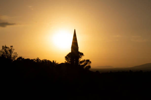Sunset on the Arezzo Duomo