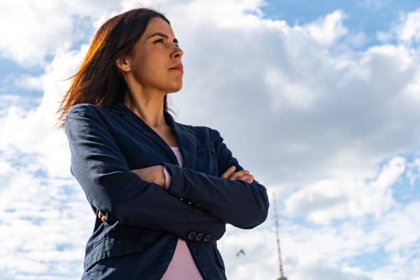istock Successful woman. Low-angle shot 1168895878