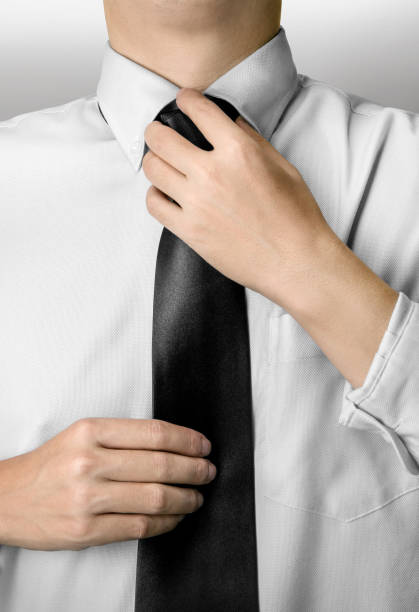 istock Necktie binding on business suit 1168895965