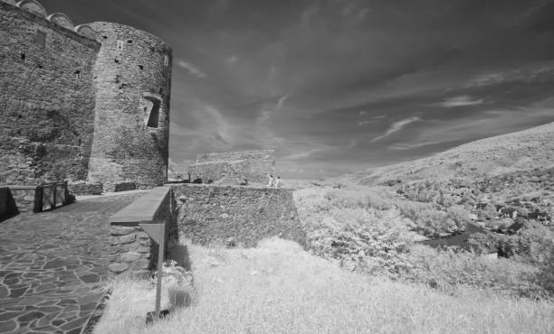 istock Beautiful mountain scenario, infrared view 1168899472