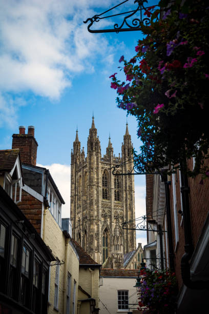 istock Canterbury cathedral in Kent seen from street level 1168909210