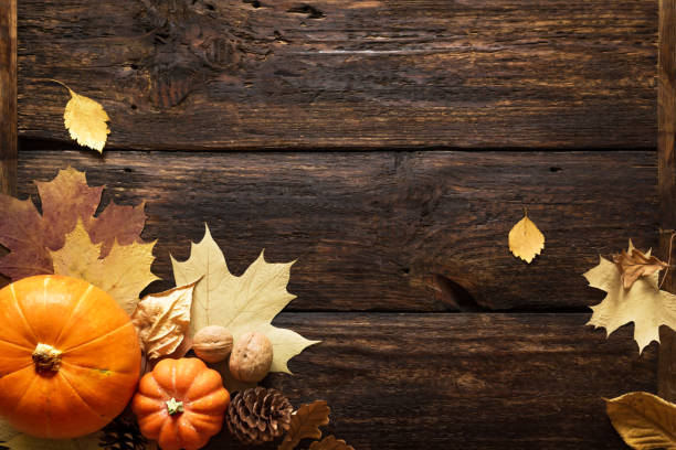 istock Autumnal holiday background 1168910828