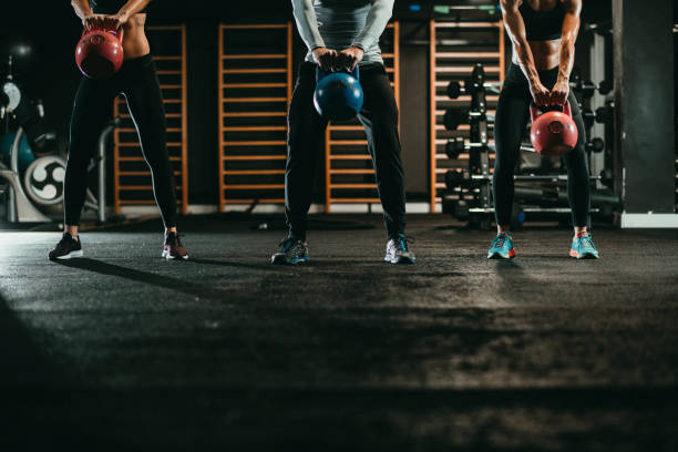 istock Gym training for group of people 1168913674