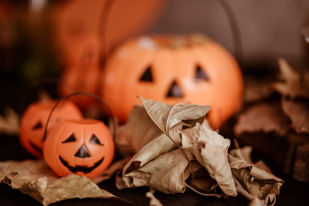 празднование хэллоуина - pumpkin simplicity rustic old стоковые фото и изображения