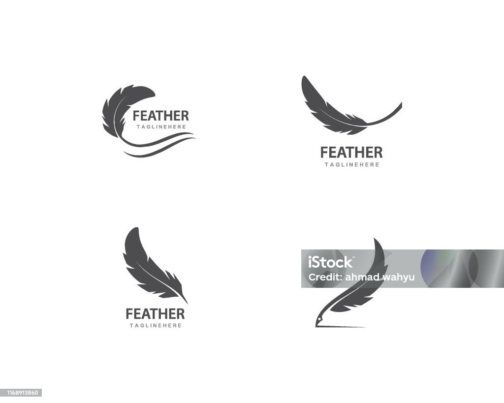 Vector Rip Feather Feather Vector Stock Illustration - Download Image Now - Feather ...