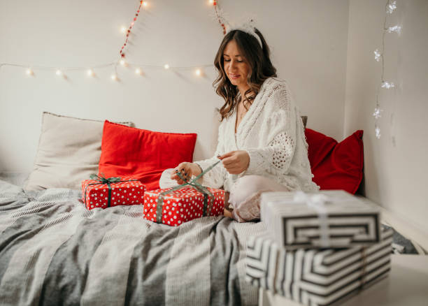 istock Young woman celebrating New Year 1168914741