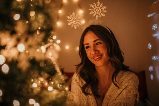 istock Young woman celebrating New Year 1168915036