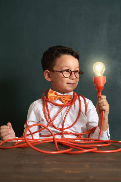 istock The child finds the solution in difficult situation and finds the idea 1168916298