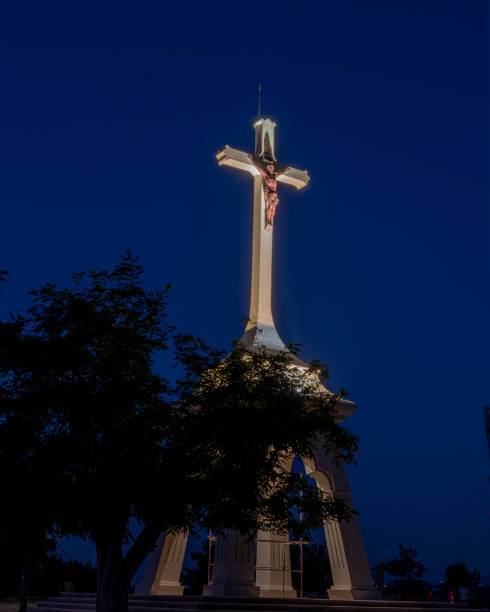 istock Beautiful Mount cross in Lebanon 1168916441