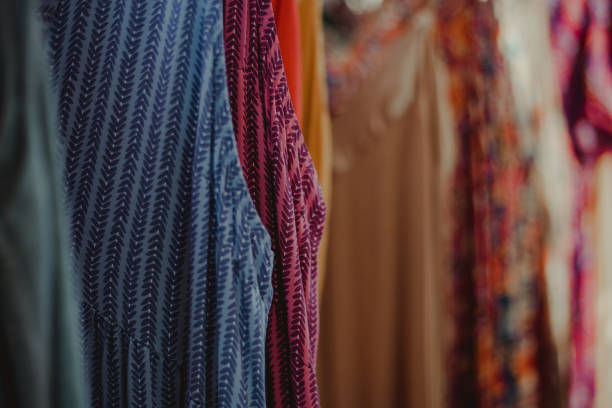 istock Full Frame Shot Of Multi Colored Textile In Store 1168921062