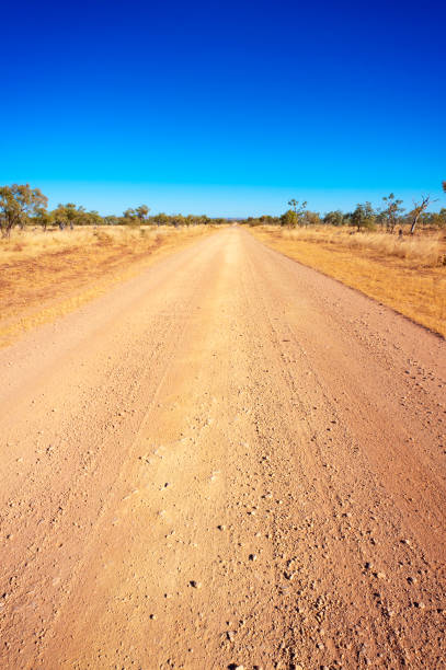 istock Long, Straight Dirt Road 1168925947