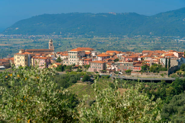 istock Panoramic view of Castelnuovo Magra, Liguria 1168930148