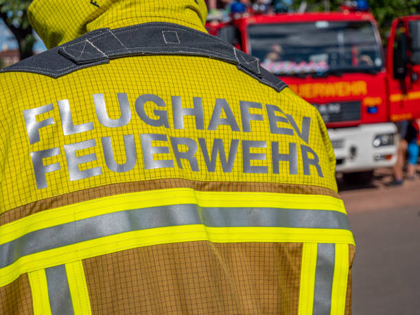 istock Fire protection airport fire brigade in Germany 1168930726