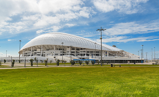 Fisht Olympic Stadium, Sochi, Russia - March 29, 2019.