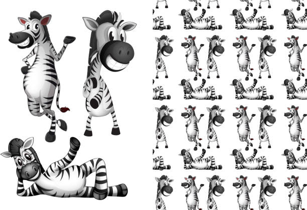 Baby Zebra Illustrations, Royalty-Free Vector Graphics & Clip Art - iStock