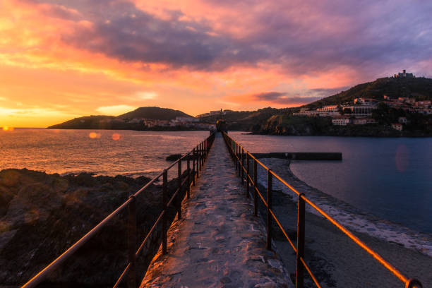 istock Sunrise in Colliure, France 1168937444