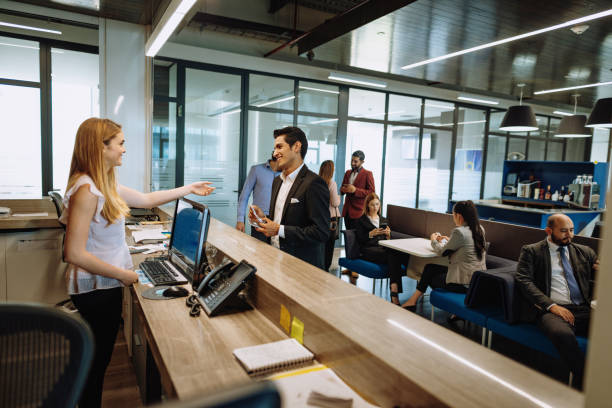 istock Latin business person checking in and using contactless payment 1168937538