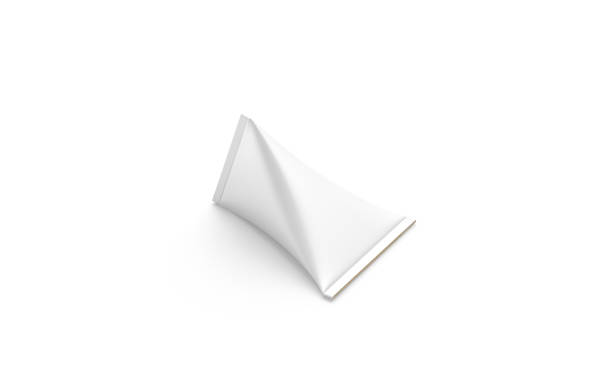 istock Blank white cardboard cream pack mockup, isolated 1168939742