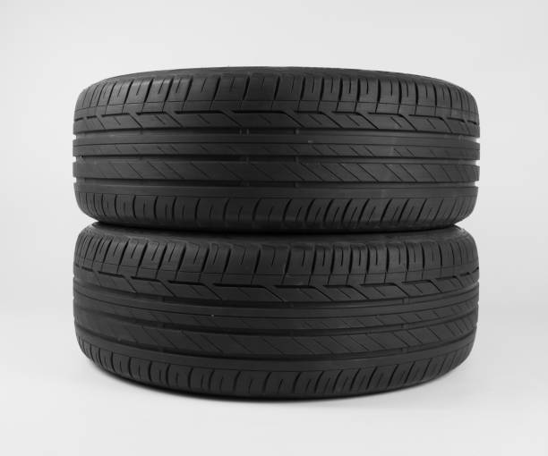 istock isolated tires and wheels for the car  on a white background 1168947798