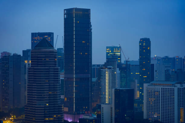 istock Kuala Lumpur modern skyscrapers business district 1168952626