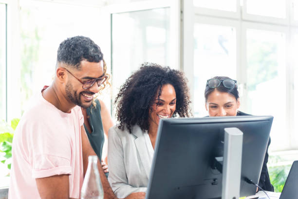 istock Good news in the office 1168952791
