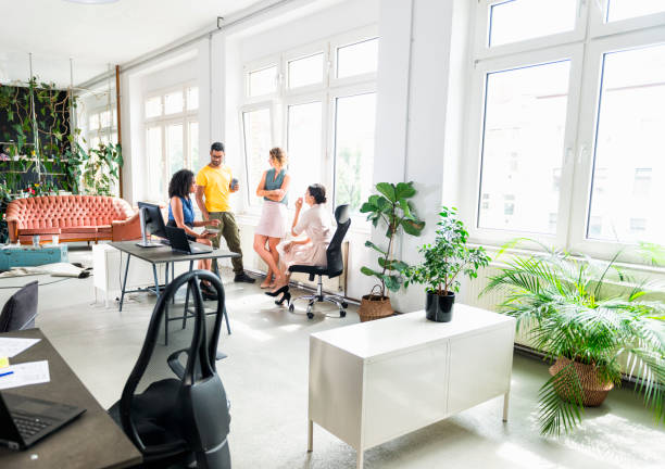 istock White collar urban professionals at the office 1168953629