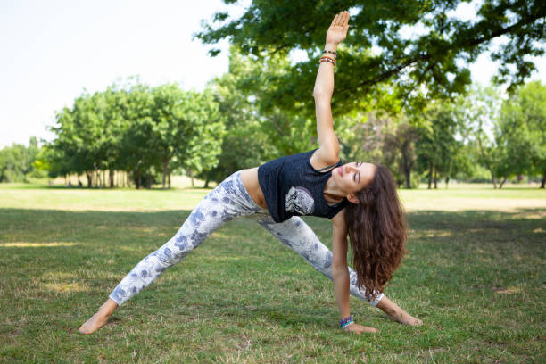istock Yoga in the park 1168957424