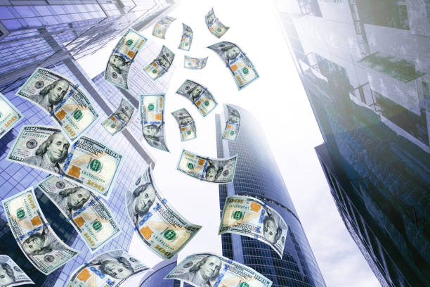 istock Business bank money dollar. 1168957548