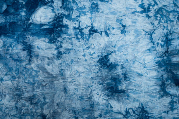 istock Dyed indigo fabric background and art abstract 1168962620