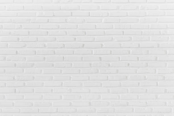 istock Pattern of white brick wall for background and textured, Dirthy wall background 1168963640