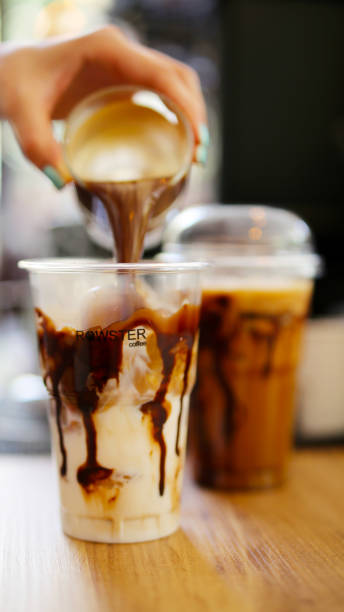 istock Images from  handmade  delicious modern coffe and how the delicious coffe is served. Coffe contnets caramel,milk and ice etc.
Ankara/Turkey 06/10/2019 1168964979