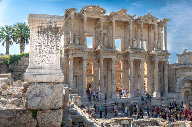 istock Ephesus Ruins in Turkey 1168967569