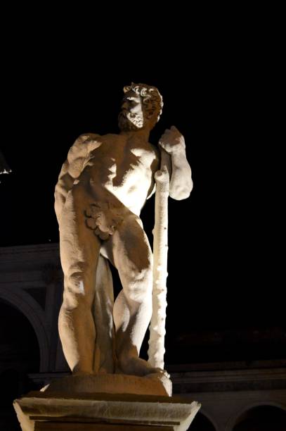 istock sights of Udine, at night 1168976209