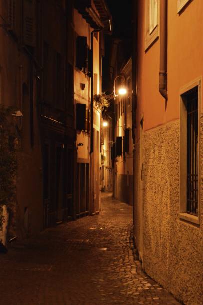 istock sights of Udine, at night 1168976914