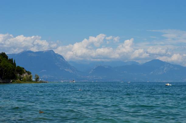 istock blue clear and clean lake garda 1168979563