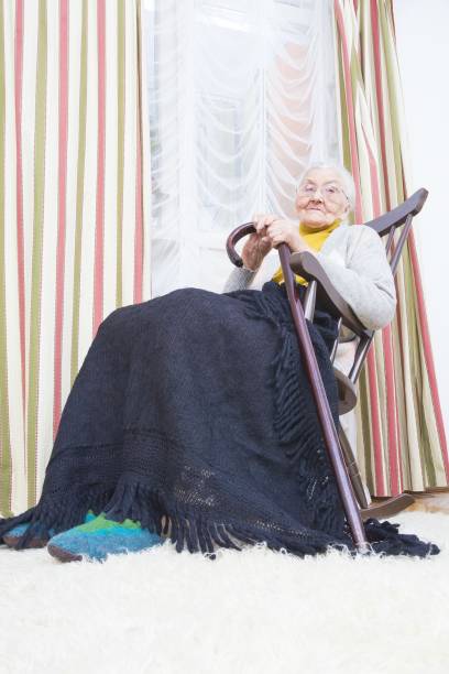 istock Grandmother in a chair 1168981132