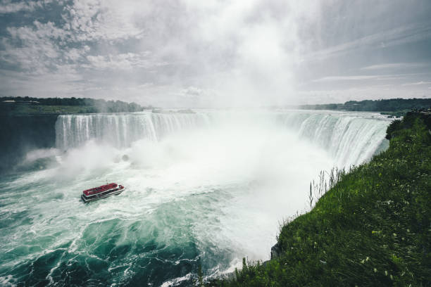 istock Boat journey at Niagara Horseshoe Falls 1168982760