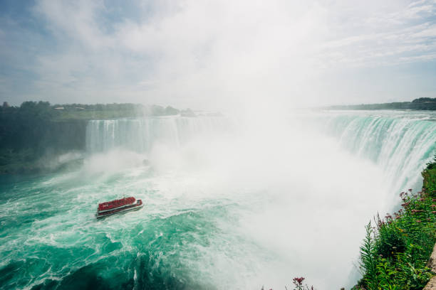 istock Boat journey at Niagara Horseshoe Falls 1168982767