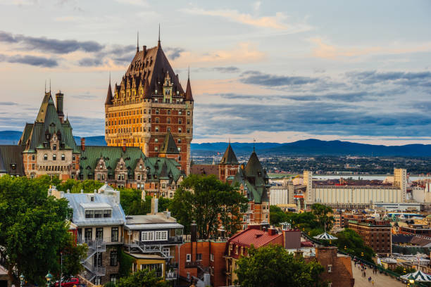 istock Quebec City at sunset 1168982835