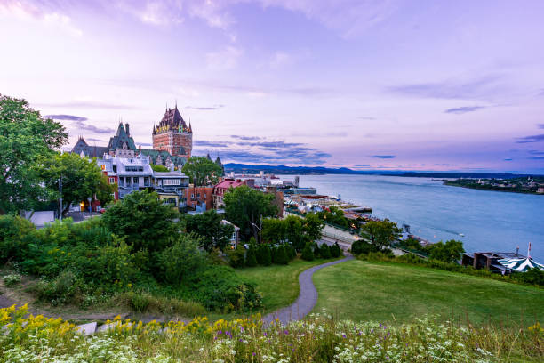 istock Quebec City at sunset 1168982863