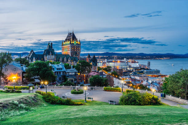 istock Quebec City at sunset 1168982881
