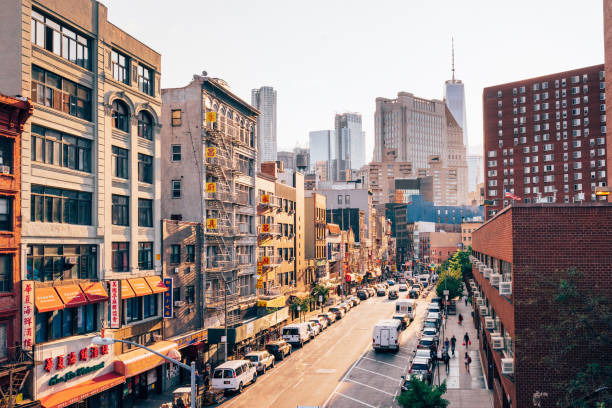 istock Lower Manhattan cityscape - Chinatown 1168983562