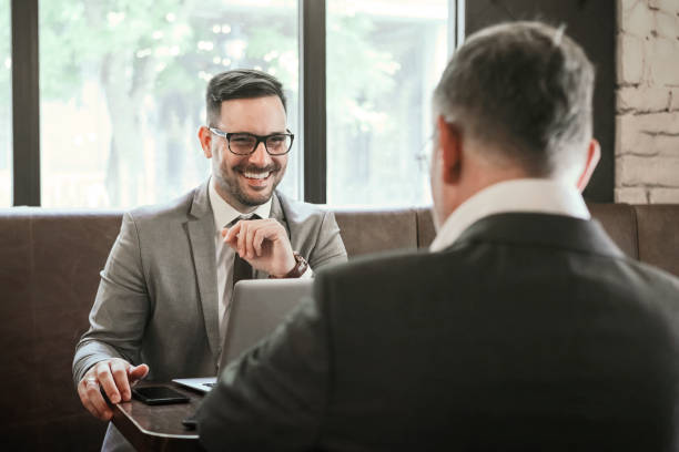 istock Business in cafe place 1168984991
