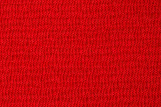 istock The texture of the red fabric as a background, backdrop close-up. View from above 1168986442