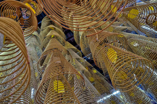 istock Incense spiral sticks, Can Tho, Vietnam. 1168987527
