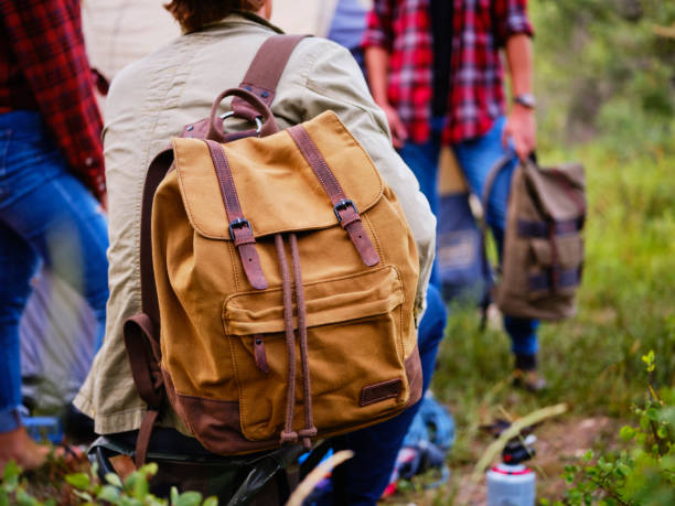 istock Young Adults Camping in the Wilderness 1168988679