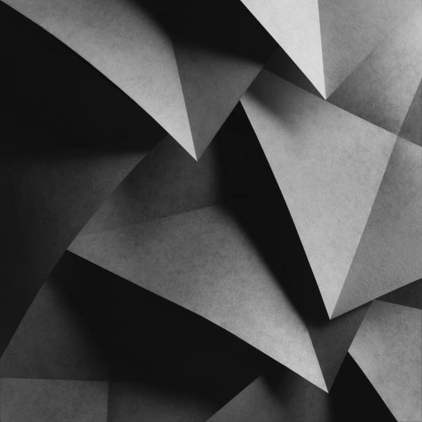istock Background with geometric shapes of paper, composition abstract 1168993192