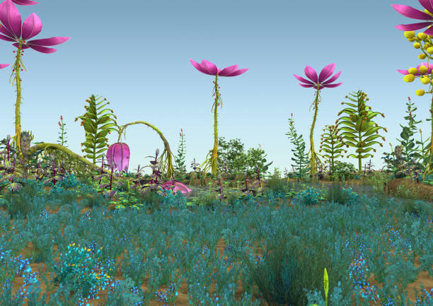 istock A fairytale scene of a meadow. 1168993600