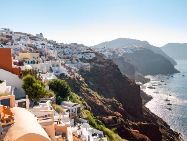 istock Sunset view from Oia, Santorini island, Greece. 1168994224