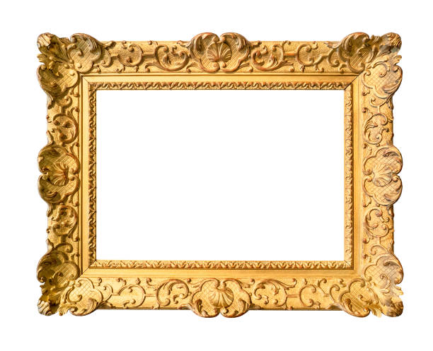 istock ancient wide decorated baroque painting frame 1168997187